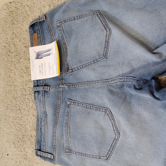 Social Standard by Sanctuary High-rise Crop Straight Jeans Size 8 - Picture 5 of 5